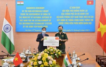 Ấn Độ trao 1 triệu USD viện trợ cho Bộ Quốc phòng