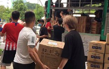 Hơn 100 tấn nhu yếu phẩm đang trên đường đến các tỉnh phía Nam