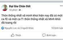 Đại gia chân đất bị phạt 7,5 triệu đồng do đăng tin sai sự thật toang rồi