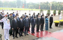 Lãnh đạo Đảng, Nhà nước viếng Chủ tịch Hồ Chí Minh