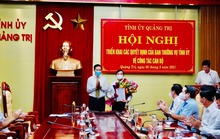 Quảng Trị: Điều động, bổ nhiệm một loạt lãnh đạo sở, huyện