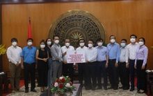 Hội Doanh nhân trẻ Việt Nam hỗ trợ tuyến đầu chống dịch tại Long An