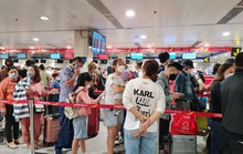 Sân bay Tân Sơn Nhất ngày 24 tháng Chạp: Đón hơn 63.000 lượt khách