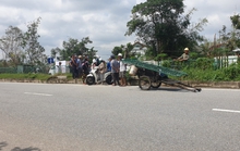 Khu Quản lý Đường bộ III tổ chức đóng lối mở ở Quảng Nam và tiếp tục thất bại