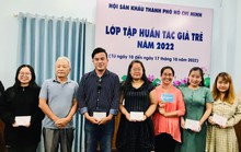 NSND Trần Ngọc Giàu kỳ vọng với các tác giả trẻ