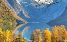Mùa thu đẹp như tranh ở Na Uy