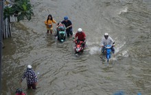 Cảnh báo ngập tại TP HCM trong chiều nay