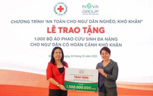 Ngư dân Bình Thuận nhận 1.000 bộ áo phao cứu sinh đa năng từ NovaGroup