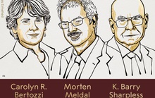 Giải Nobel Hoá học 2022: Vinh danh 3 nhà nghiên cứu Mỹ và Đan Mạch