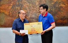 Mai Vàng nhân ái thăm nhạc sĩ Hồ Văn Thành và nghệ sĩ múa Nguyễn Kiều Dung