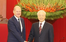 Tổng Bí thư Nguyễn Phú Trọng trao đổi với Thủ tướng Đức phương hướng lớn đẩy mạnh hợp tác