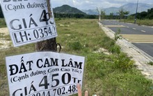 Khánh Hoà: Tạm dừng đăng ký biến động của 2.385 thửa đất ở Cam Lâm