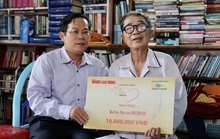 "Mai Vàng nhân ái" thăm nhà báo - nhà văn Mai Sông Bé