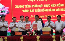 Cảnh sát biển Việt Nam và tỉnh Sóc Trăng ký kết chương trình phối hợp