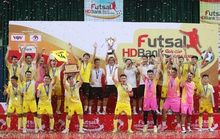 CLB Thái Sơn Nam tiếp tục trở thành cựu vương giải futsal quốc nội