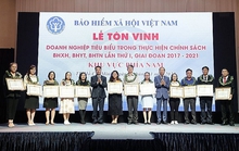 Tôn vinh 103 doanh nghiệp phía Nam thực hiện tốt pháp luật BHXH, BHYT