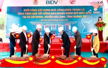 BIDV khởi công Nhà cộng đồng tránh lũ và tặng quà Tết cho đồng bào nghèo tại Quảng Trị