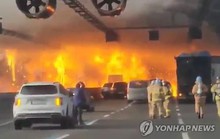 Nổ xe chở khí đốt tại Nam Phi, cháy lớn trong hầm cao tốc Hàn Quốc