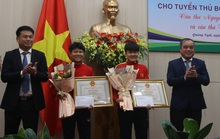 2 người hùng của đội tuyển bóng đá nữ được vinh danh tại Quảng Ngãi