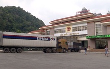 Hơn 100 xe hàng xuất đi Trung Quốc qua các cửa khẩu ở Lạng Sơn dịp đầu năm
