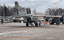 Ly kỳ chiến Su-25 Nga trúng tên lửa vẫn về căn cứ an toàn