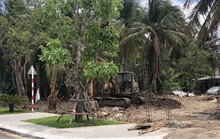 Ngang nhiên xây hàng rào trên đường ở Bạc Liêu