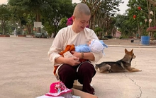 Bé trai sinh ngày 8-3 bị bỏ rơi trước cổng chùa