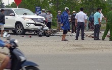 Anh em thợ hồ thương vong sau va chạm với ô tô 7 chỗ