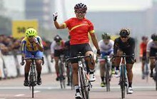 Tay đua Nguyễn Thị Thật lần thứ 2 đoạt HCV xe đạp đường trường châu Á