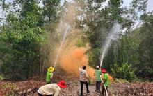 VWS-LA tập huấn phòng cháy chữa cháy rừng