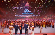 Nam A Bank được vinh danh giải thưởng Sao Vàng đất Việt 2021