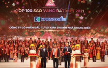 Khang Điền đạt top 100 Sao Vàng Đất Việt