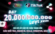 MCV Network vượt qua mốc 20 tỉ view trên nền tảng Tiktok