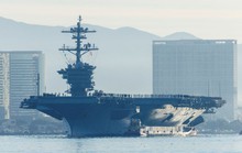 Tàu sân bay Mỹ hoạt động ngoài khơi bán đảo Triều Tiên