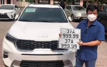 Người đàn ông may mắn bấm trúng biển xe ô tô VIP 99.999