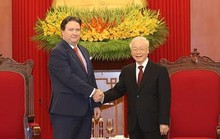 Tổng Bí thư Nguyễn Phú Trọng tiếp Đại sứ Mỹ tại Việt Nam