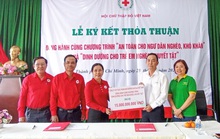 Nutifood cùng Hội Chữ Thập Đỏ Việt Nam hỗ trợ trẻ em và ngư dân nghèo