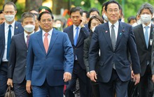 CLIP: Thủ tướng Phạm Minh Chính chủ trì lễ đón Thủ tướng Nhật Bản
