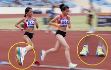Cận cảnh đôi giày tai hại khiến Lò Thị Thanh bị tước HCB SEA Games 31