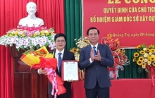 Quảng Trị có tân Giám đốc Sở Xây dựng 47 tuổi