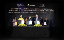 IHG Hotels & Resorts hợp tác chiến lược với Sun Hospitality Group
