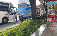 Xe khách quậy ở cửa ngõ TP HCM