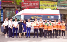 T&T Group và SHB tặng xe cứu thương cho Đội hỗ trợ sơ cứu FAS Angel Hà Nội