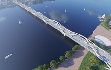 Hà Nội: Chốt phương án thiết kế xây cầu Trần Hưng Đạo bắc qua sông Hồng
