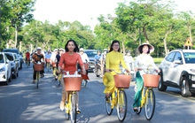Khai trương hệ thống xe đạp miễn phí ở Huế