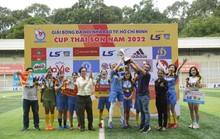 Báo Người Lao Động vô địch bóng đá nữ Hội Nhà báo TP HCM 2022