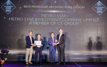 Metro Star nhận giải thưởng “Dự án phức hợp có thiết kế kiến trúc đẹp nhất Việt Nam 2022”