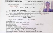 Truy nã đặc biệt Lê Thị Hiền
