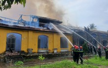 Cháy lớn tại Bảo tàng Lịch sử tỉnh Thừa Thiên - Huế