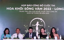 Thùy Tiên, Kim Duyên và Ngọc Châu làm giám khảo Hoa khôi Sông Vàm 2022